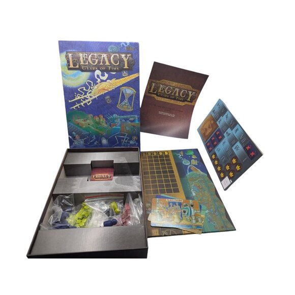 Legacy: Gears Of Time Strategic Board Card Game - Picture 9 of 10